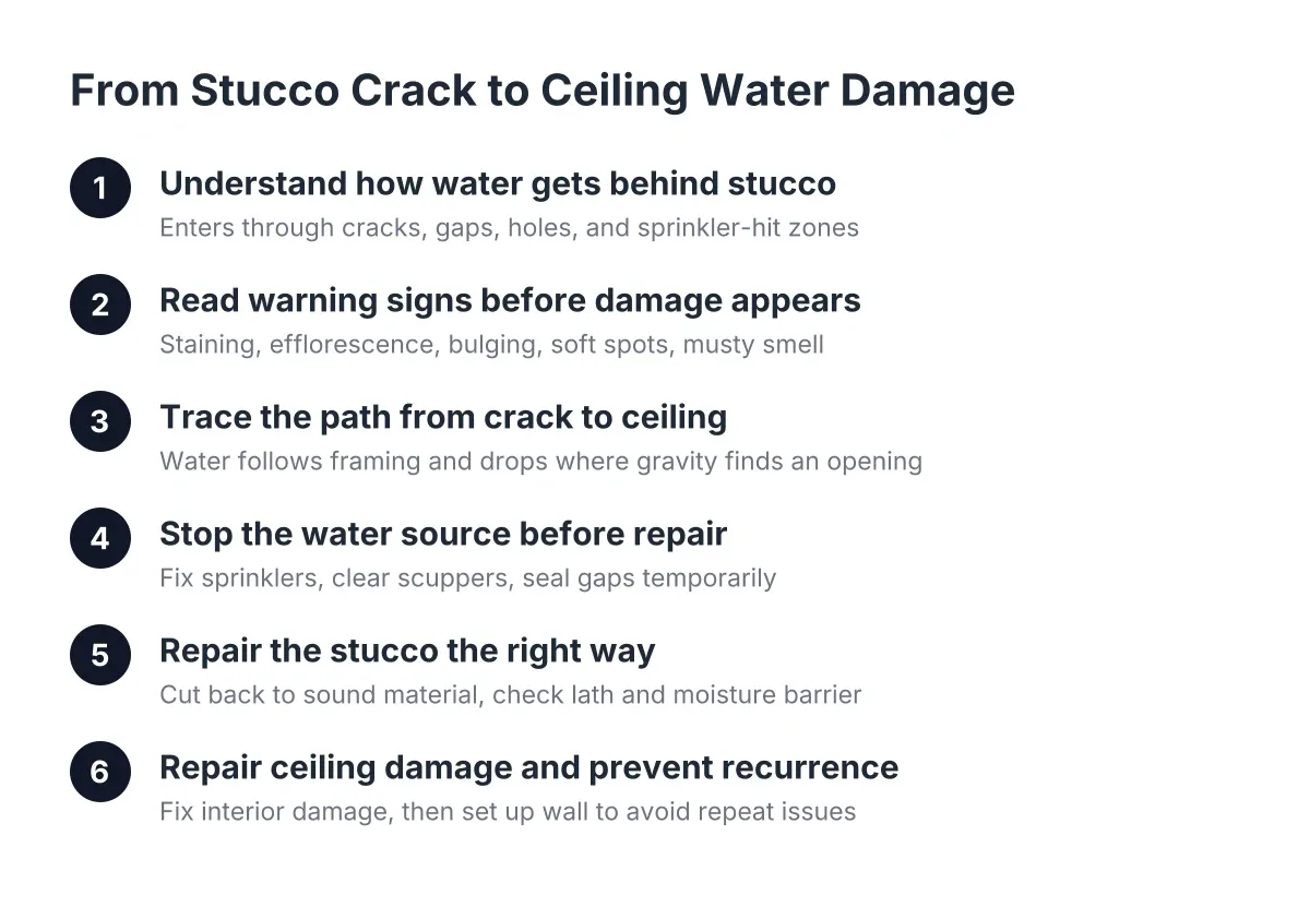 ceiling water damage