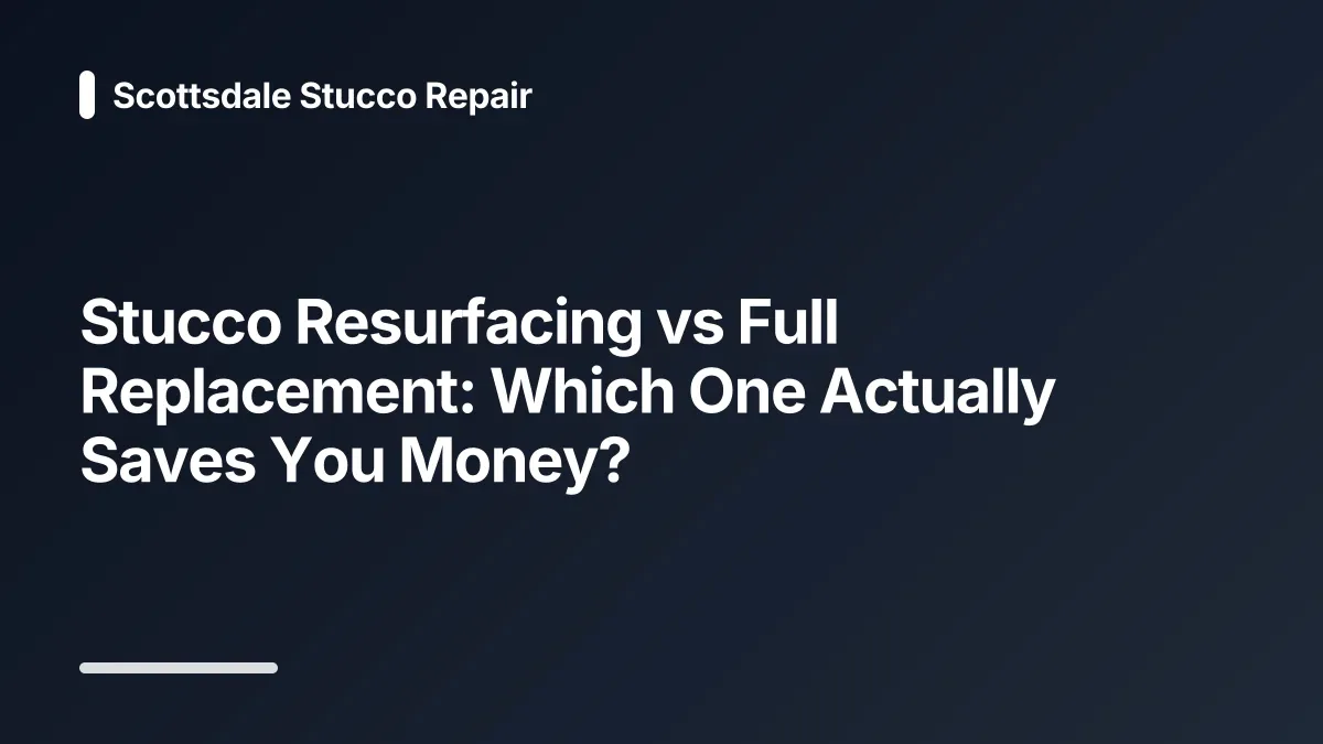 resurfacing vs replacement cost